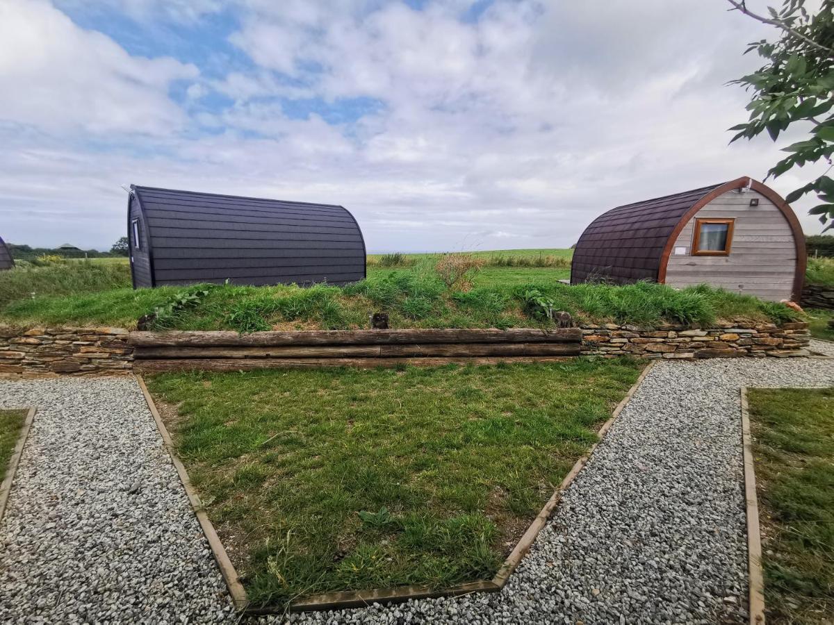 Вилла Glamping Pods Nr Порт-Айзек Экстерьер фото